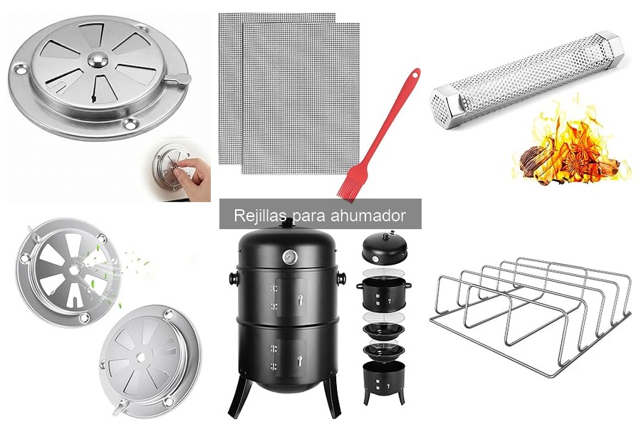 Tipos de rejillas para ahumador: guía y usos esenciales