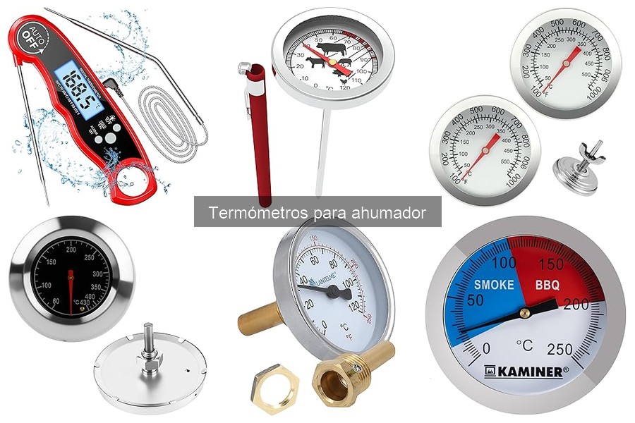 Tipos de termómetros para ahumador: ¿cuál elegir?