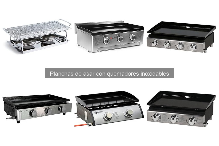 Ventajas de las planchas de asar con quemadores inoxidables