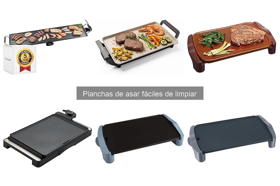 Ventajas de las Planchas de Asar Fáciles de Limpiar
