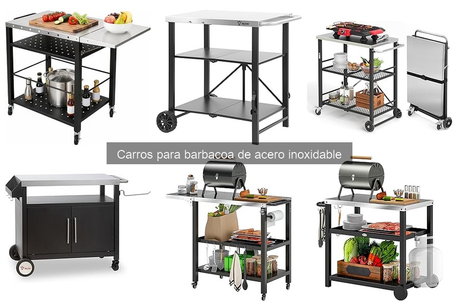 Ventajas de los carros de barbacoa de acero inoxidable