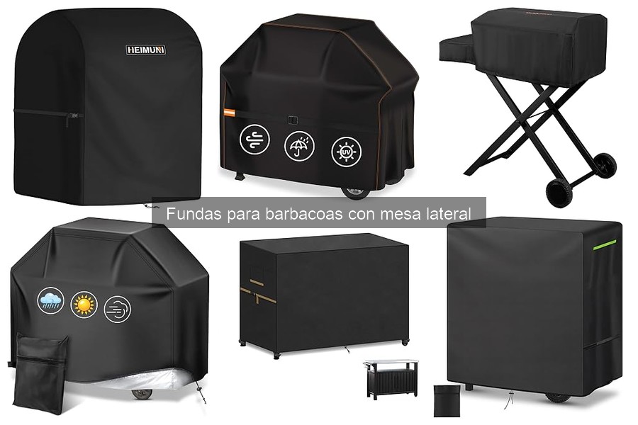 Ventajas de usar fundas para barbacoas con mesa lateral