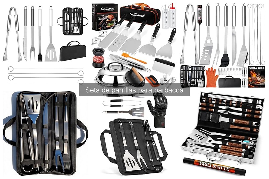 Ventajas de usar sets de parrillas para barbacoa