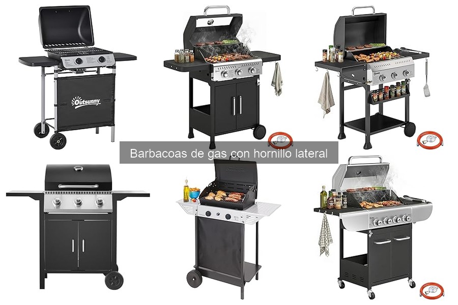 Ventajas y desventajas de barbacoas de gas con hornillo lateral