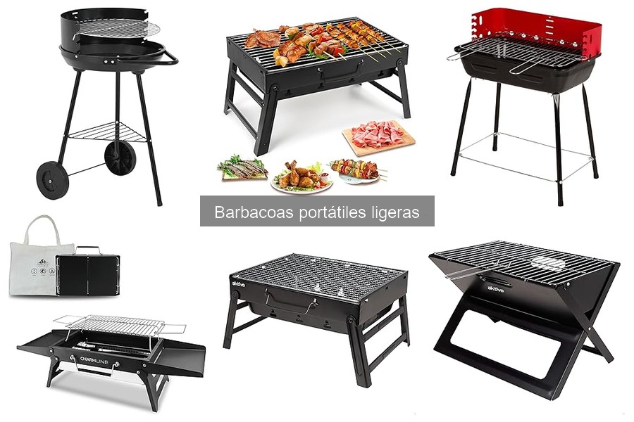 Ventajas y desventajas de barbacoas portátiles ligeras
