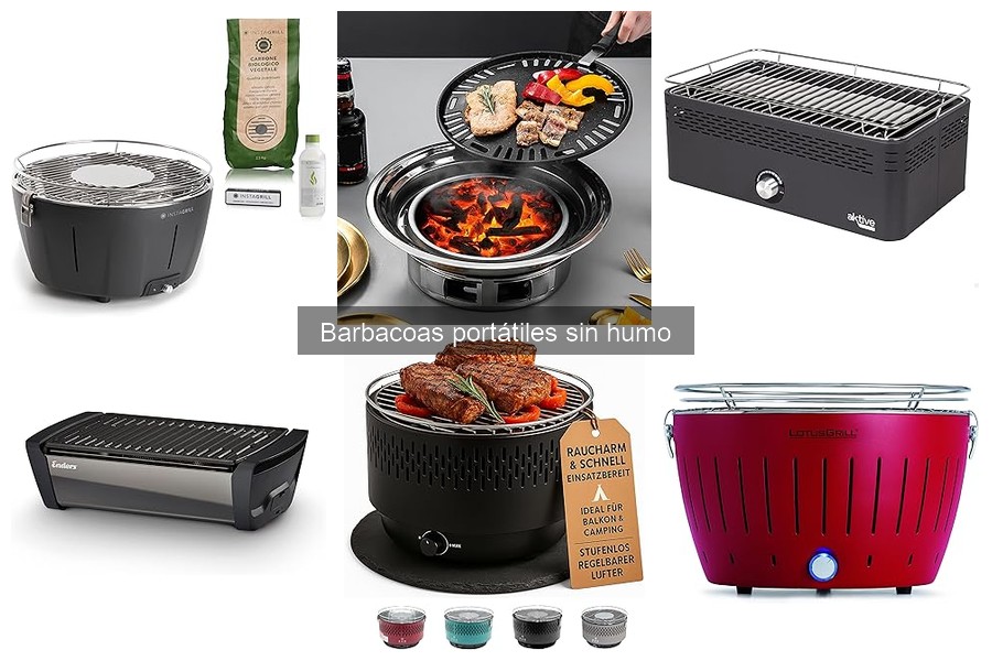 Ventajas y desventajas de barbacoas portátiles sin humo