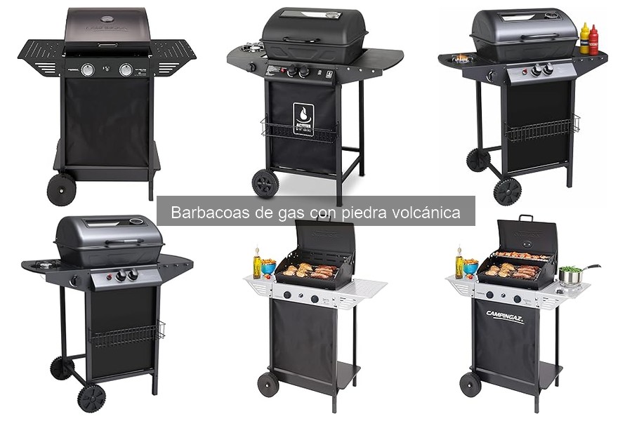 Ventajas y desventajas de las barbacoas de gas con piedra volcánica