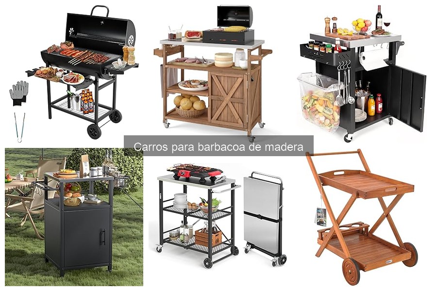 Ventajas y desventajas de los carros para barbacoa de madera
