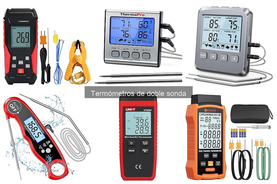 Ventajas y desventajas del termómetro de doble sonda